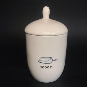 NWT Rae Dunn Typewriter Scoop Icon Sugar Bowl